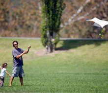 Fly a kite to the highest height at Irvine Regional Park. Photo courtesy of OC Parks