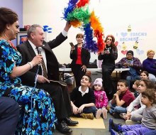 Check out the super popular Drag Queen Story Hour at the Jackson Heights Library. 