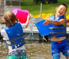 Jeff Lake Day Camp in Sussex County is set on a 50-acre lake. 