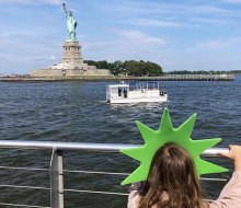 Book memorable experiences for the whole family, like a New York City express water taxi tour past the Statue of Liberty.