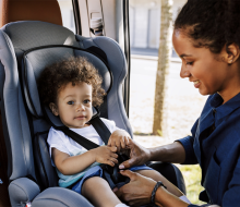 Kidmoto car service addresses the all-too-common challenge of getting families with young kids to the airport safely.