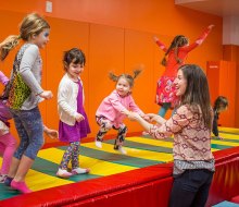 Kidville Montclair offers action-packed parties for preschoolers and toddlers.