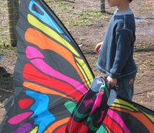  For Kite Day at Terhune Orchards in Princeton, NJ bring your own kite or choose a ready-made kite from the store. Photo courtesy of Terhune Orchards  