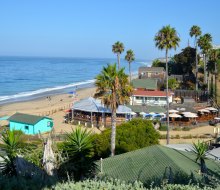 Crystal Cove Beach with the Beachcomber Cafe. Photo by Tracie Hall via Flickr 2.0