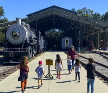 All aboard for railroad fun! Travel Town Museum photo by Kylie Williams