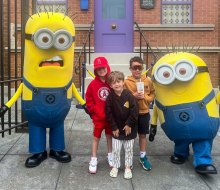 Fun with the Minions! Photo by author Kylie Williams