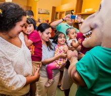 Birthday party at the Field Museum! Photo courtesy of special events at the Museum.