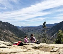 Hiking is just one of many things to do in the White Mountains region of New Hampshire, but it sure delivers great views!