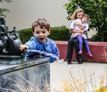 Enjoy Mother's Day at the Getty Villa. Photo courtesy of Mommy Poppins