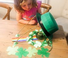 A rainbow leading to a pot of gold is the perfect bait to trap a Leprechaun!