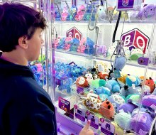 ClawCADE features more than 70 claw machines and is located inside the Roosevelt Field Mall.