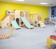 The indoor playground has plenty of play space. Photo courtesy of the venue