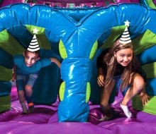 Pump It Up is a perfect spot for an indoor birthday party on Long Island. 