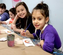Paint beautiful masterpieces at an As You Wish winter break camp. Photo courtesy of As You Wish