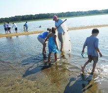 Get ready for an interactive, educational adventure with the Atlantis Explorer in RIverhead.  Photo courtesy of the Long Island Aquarium