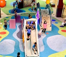 Head indoor for some fre fun at the mall of Georgia.