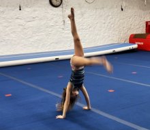 ISG Gymnastics teaches kids agility, confidence, discipline, and more. Photo by the author
