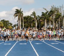 Begin your holiday in stride at  Turkey Trot Miami. Photo courtesy of the event