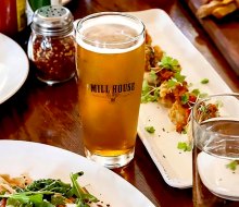 Mill House Brewing Company offers a warm, historic, and visually appealing setting.