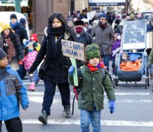 Join Manhattan Country School for its annual Martin Luther King Jr. Commemorative March. Photo courtesy of the school