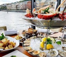 Treat mom to gorgeous views and fresh seafood for Mother's Day brunch at Molos Restaurant.