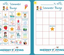 These FREE printable NYC Summer Bingo Cards provide a jumping-off point of exploration!