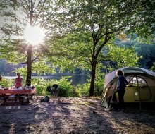 Mongaup Camp attracts plenty of families thanks to its lake-front location and friendly park rangers. Photo courtesy of the site