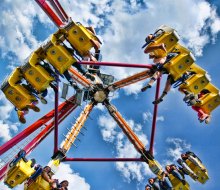 Enjoy thrilling rides at the Montgomery County Agricultural Fair. Photo by Lynn Willis via Flickr CC BY-NC-ND 2.0