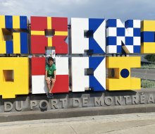 With tons of attractions, the Old Port of Montreal is a great first stop on a family trip to Montreal, Canada. 