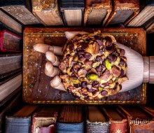 Gideon's Handmade Cookies, at East End Market, are MASSIVE, like this drool-worthy pistachio toffee chocolate chip cookie. Photo courtesy Gideon's & East End Market