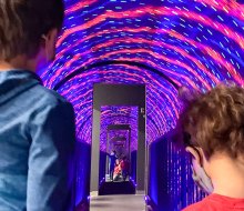 The Museum of Illusions is a fun and interactive experience that challenges your perception and plays tricks on your mind. Photo by @creativishmom