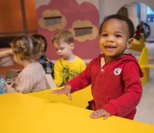 Toddlers have their own soft space to play at the National Children's Museum. Photo by Jason Dixson Photography courtesy of the museum.