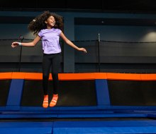 The kids will be flying high with a visit to one of the top trampoline parks near Boston! Photo courtesy of Sky Zone Trampoline Park