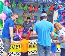 The Ridgefield Park Downtown Street Fair has lots to see and do, including music, food, games, and rides. Photo courtesy of  JC Promotions