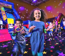 Have a bouncing birthday party at Pump it Up. Photo courtesy of the venue