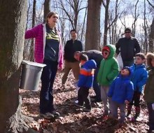 Go Maple Sugaring at Tenafly Nature Center. Photo courtesy of the nature center 