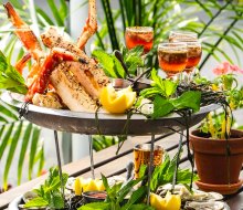 Treat mom to fresh seafood at Halcyon Brasserie's Mother's Day brunch.