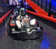 Get into the action at Jersey City's RPM Raceway, which has just debuted the world's longest indoor go-karting track. 