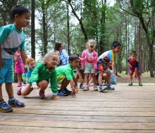 Located on 14 beautiful acres, Camp Ruach offers flexible day programs for preschoolers. Photo courtesy of the JCC