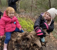 Rancocas Nature Center has a trail that's perfect for winter hikes with younger kids. Photo by Lisa Warden
