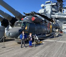 The Battkeship New Jersey is an amazing hands on experience for families. Photo by Lisa Warden