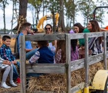  Enjoy specialty food, hay rides, and plenty of fun and games at Diggerland's Diggerfest. Photo courtesy of Diggerland