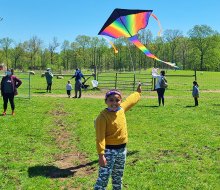 Go fly a kite during Kite Day at Princeton's Terhune Orchards. Photo courtesy of Terhune Orchards