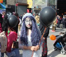 Get in costume to strut your stuff at the annual Bronx Halloween Parade. Photo courtesy of the parade organizers