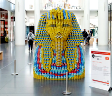 NYC's annual cans-for-a-cause competition, dubbed Canstruction, returns to Brookfield Place in November. Photo courtesy of the event