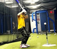 Five Star has verything you need for a successful hitting session on your own. Photo courtesy of Five Star