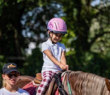 Learn horseback riding basics with Gallop NYC. Photo courtesy of Gallop NYC