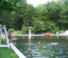 Highlands Natural Pool is carved out of a hillside in New Jersey. Photo courtesy of Highlands Natural Pool