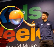During Kids Week at the Intrepid, children of all ages and interests will learn about STEAM (science, technology, engineering, arts & math) through fun-filled activities,  
