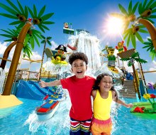 Want to splash at the new Legoland New York Water Playground? You'll have to set the alarm to score a same-day reservation. Photo courtesy of Legoland New York